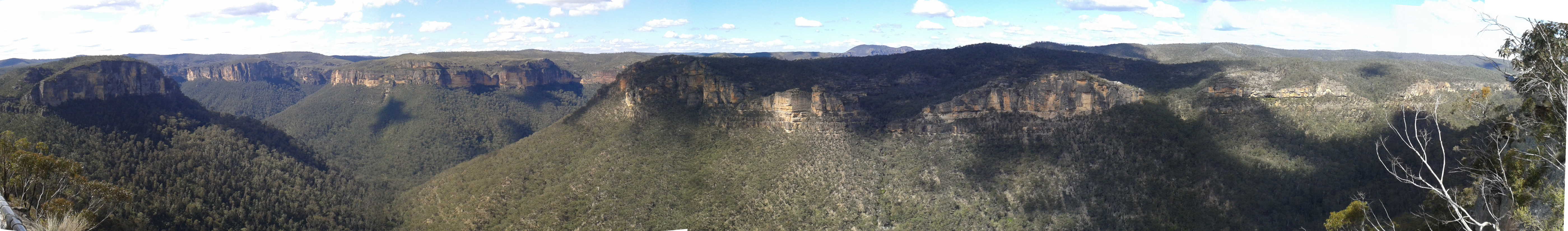The view from Victoria Falls Lookout